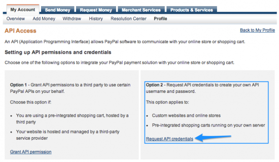 WooCommerce PayPal Express Payment Gateway Get API Signature